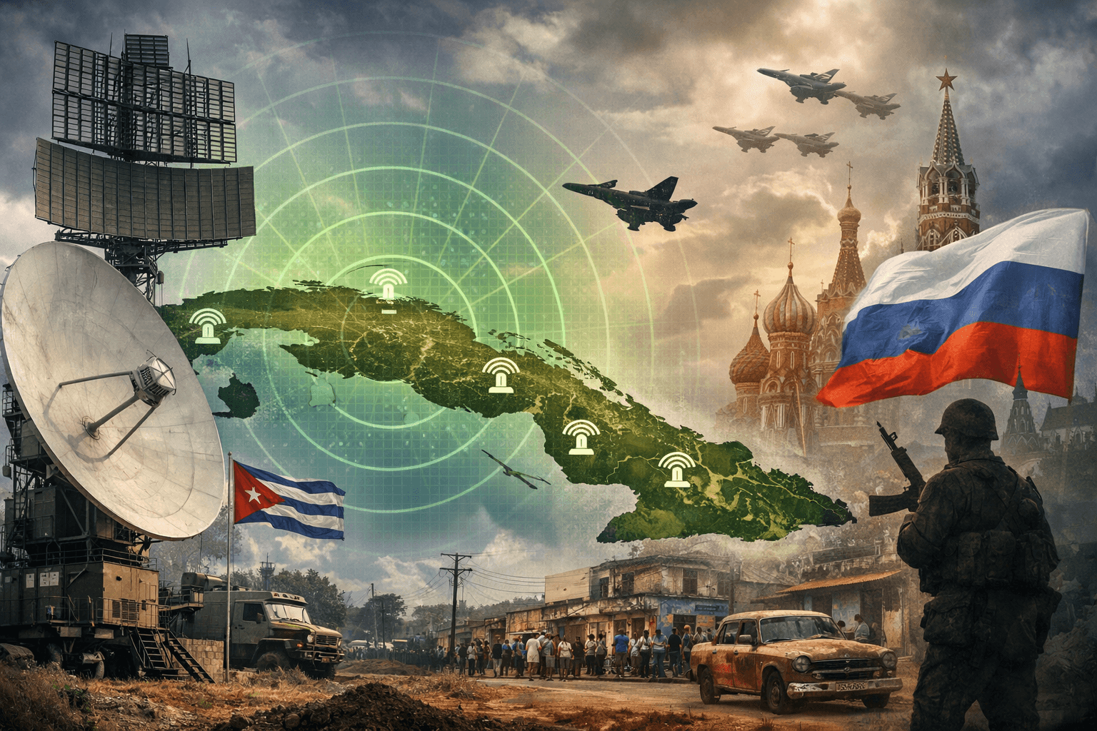 Radares rusos sobre Cuba: modernización “civil” con utilidad dual y dependencia estratégica en plena crisis