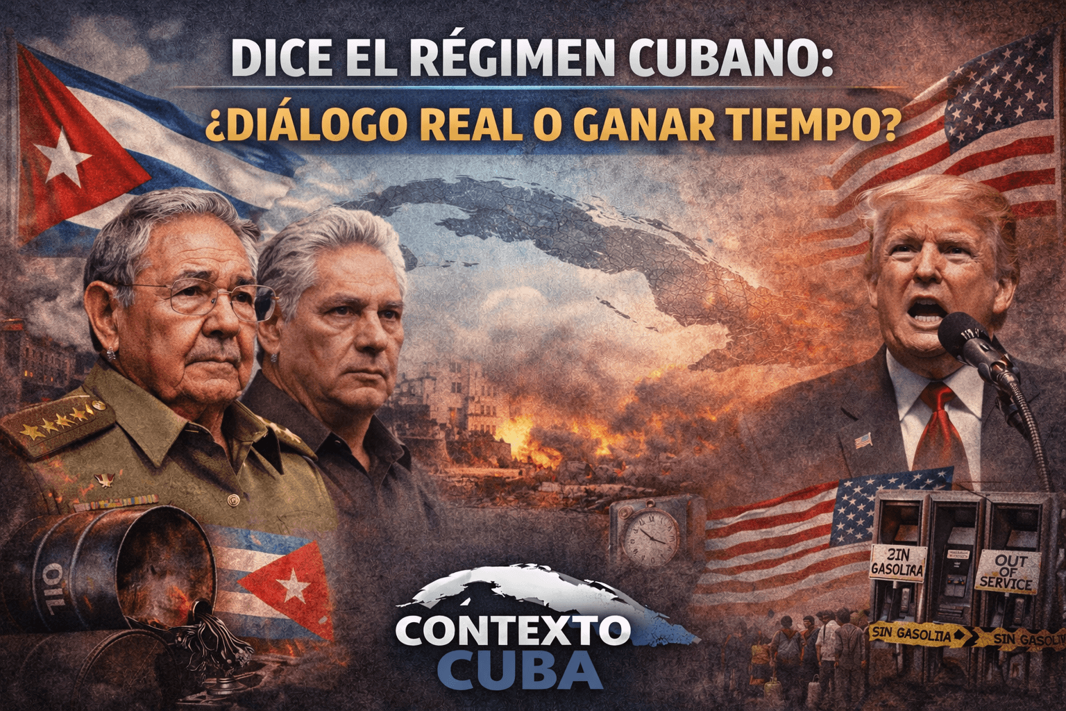 La Habana dice que está lista para dialogar con Washington, pero no hay señales de cambio real del sistema