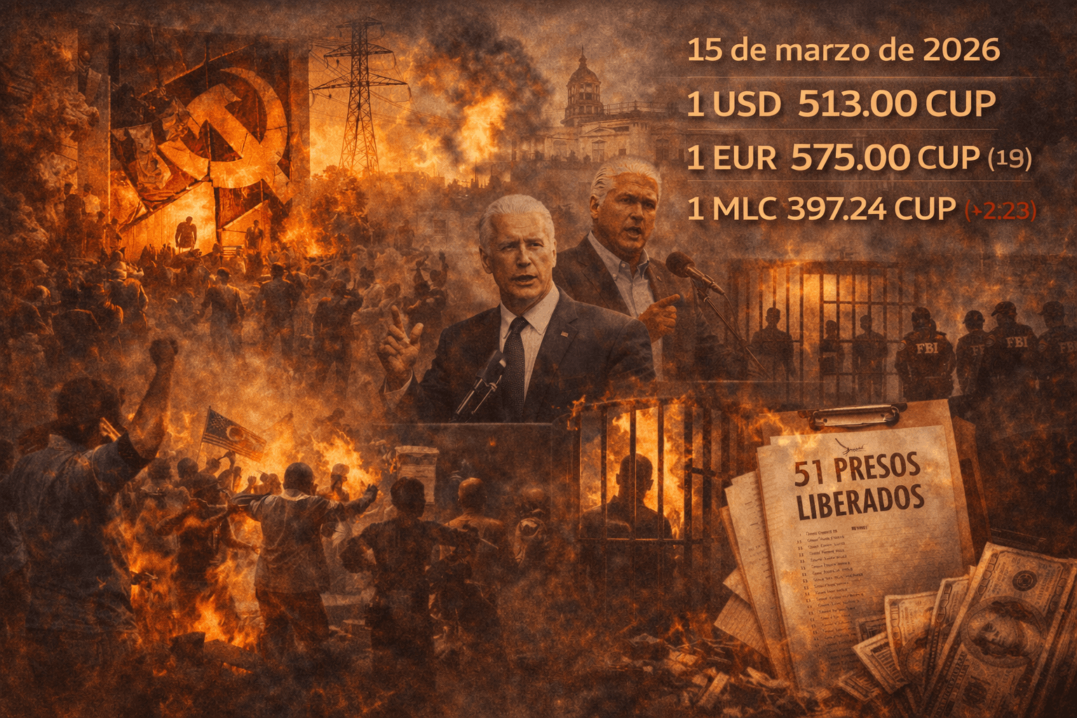 Boletín | Cuba — 15 de marzo de 2026