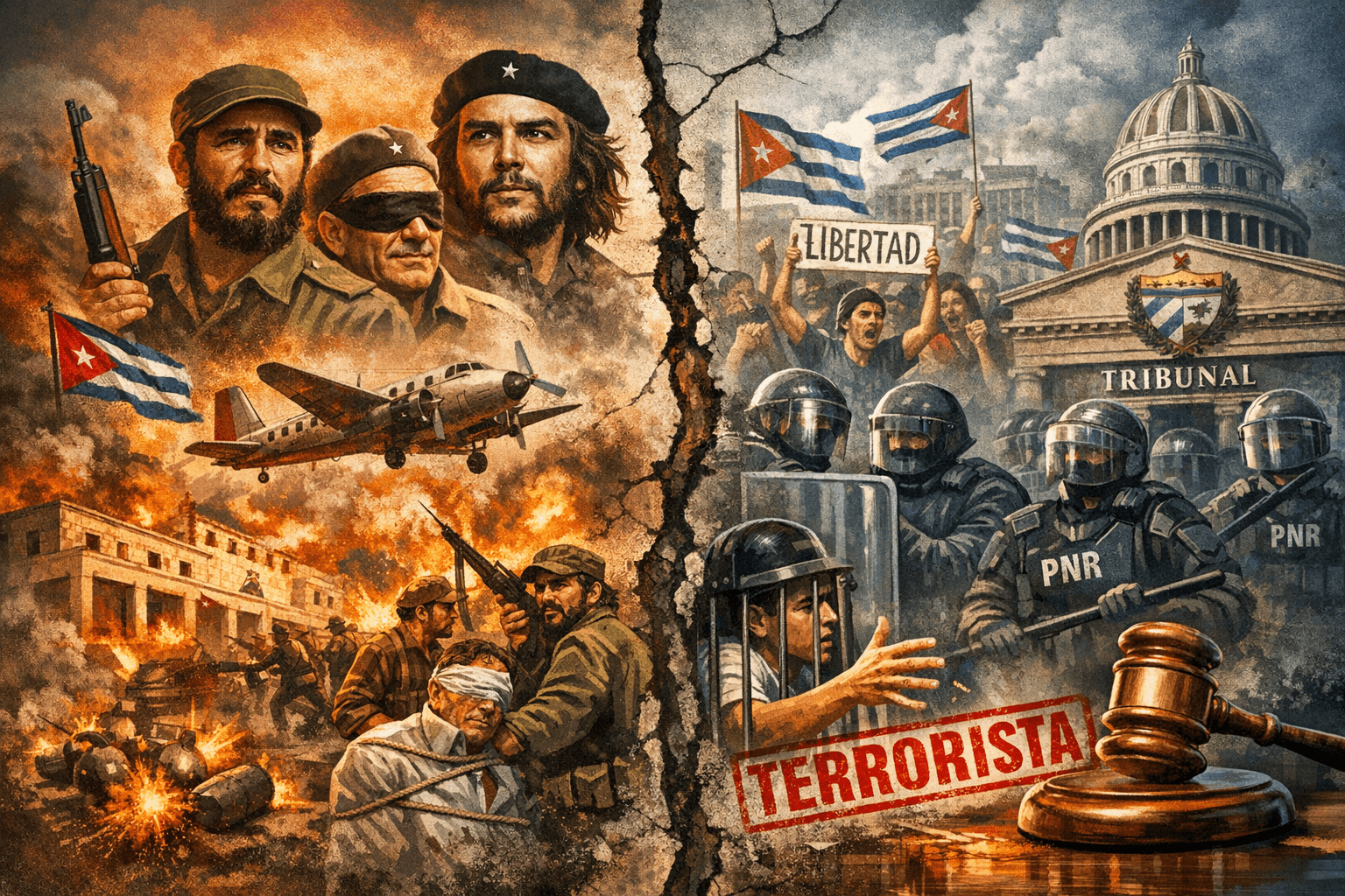 De “revolucionarios” a “terroristas”