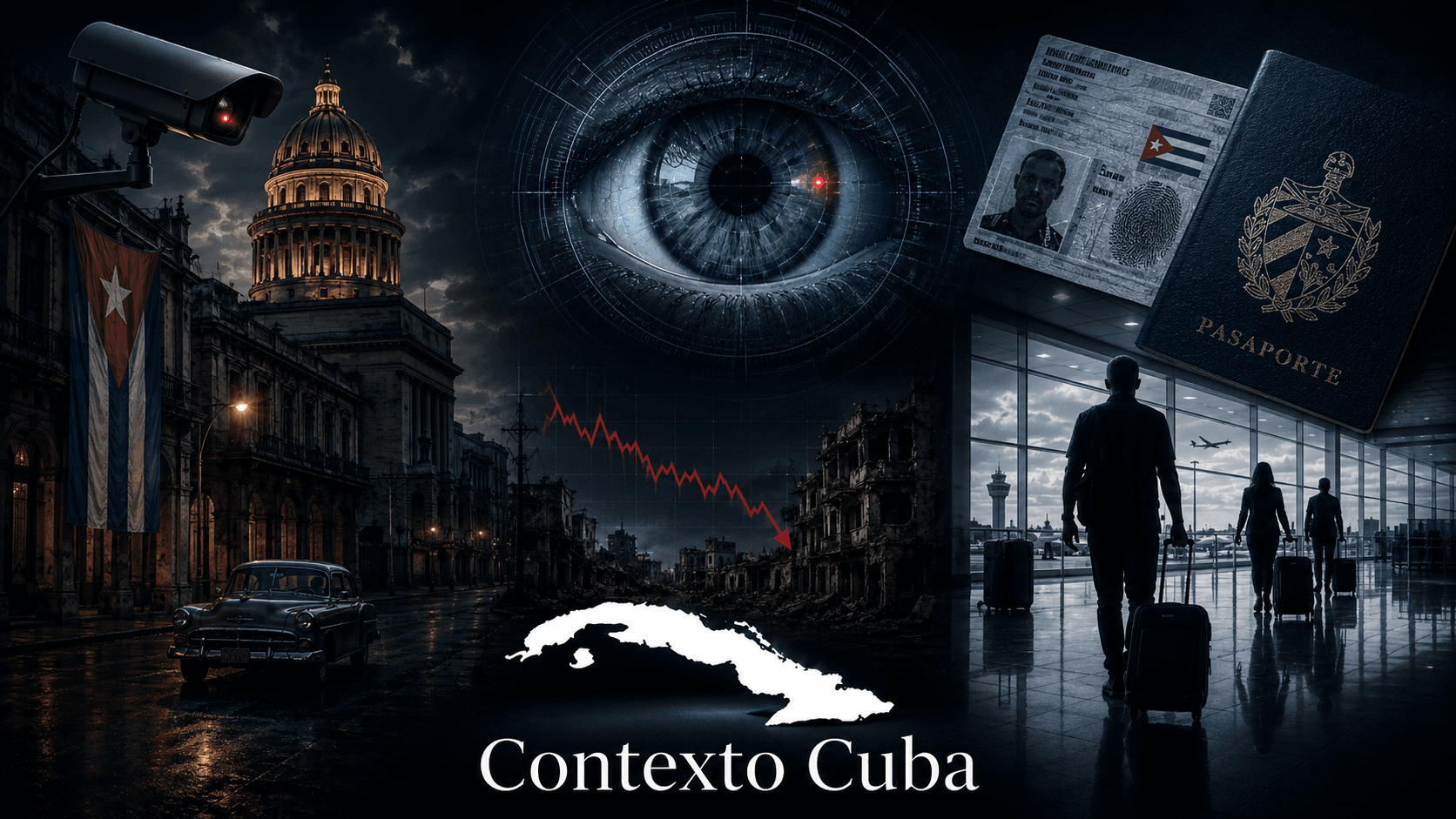 El iris de la diáspora: Cuba amplía su sistema de control mientras pierde luz, medicinas y turistas