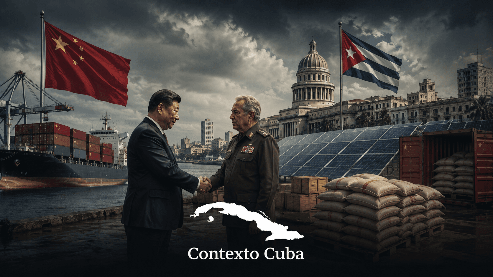 China no reconstruye Cuba: compra influencia donde el régimen perdió capacidad de sostenerse