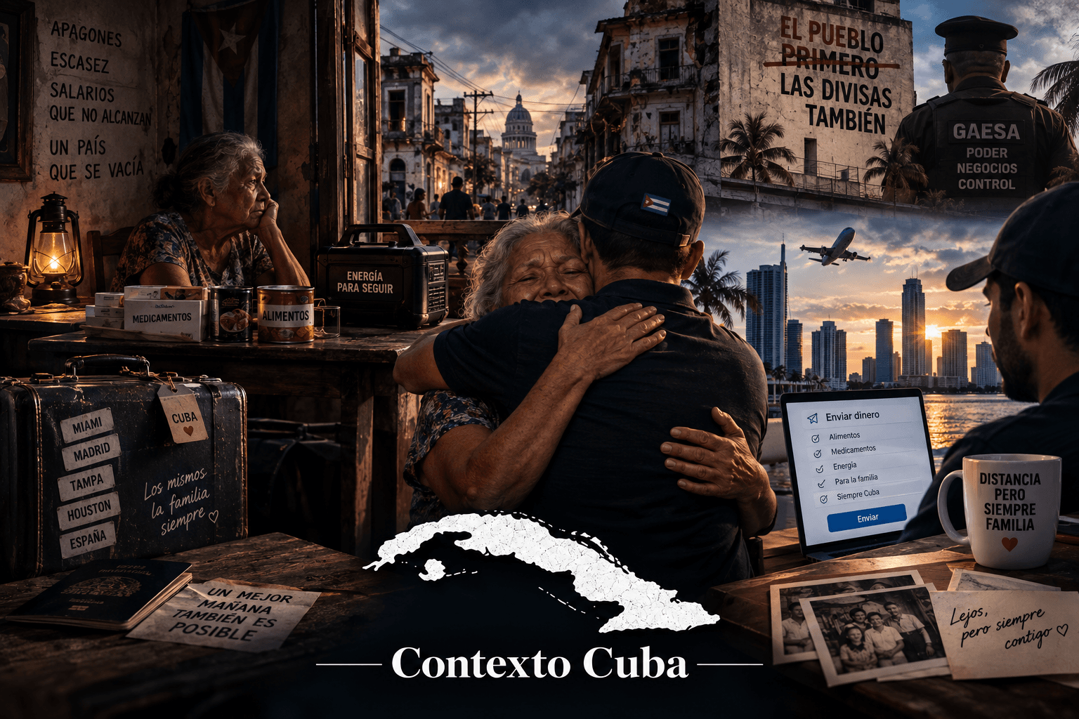 Cuba convirtió al exilio en el salvavidas de un sistema que lo obligó a marcharse