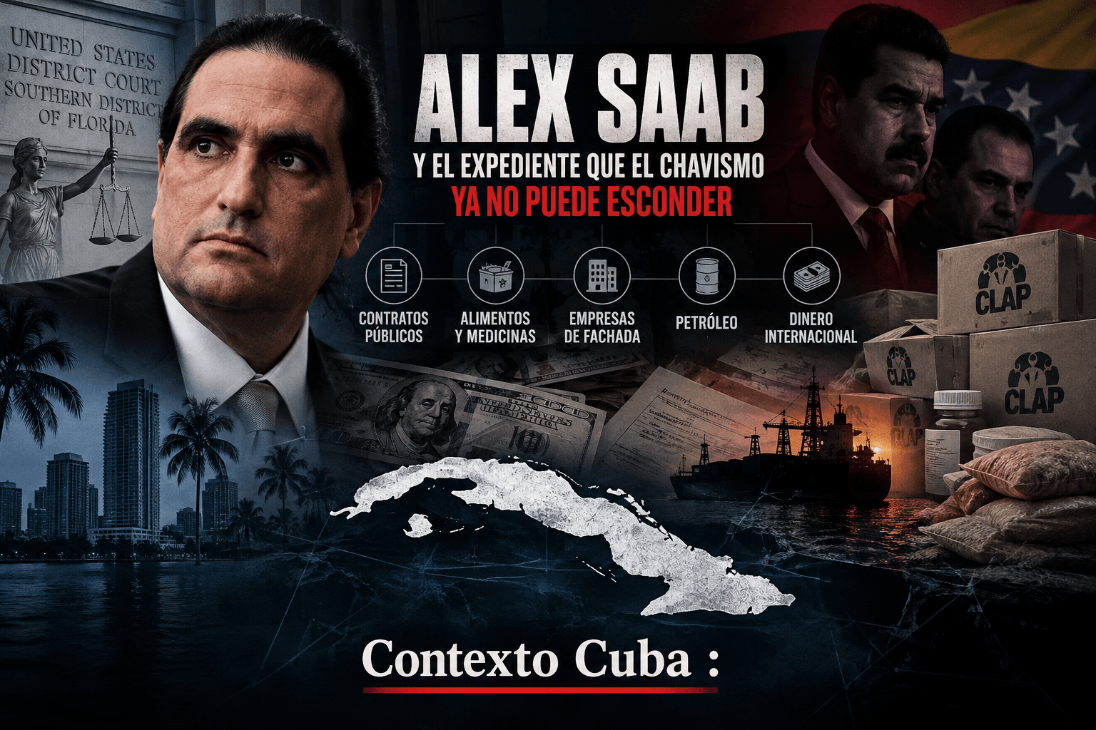 Alex Saab y el expediente que el chavismo ya no puede esconder