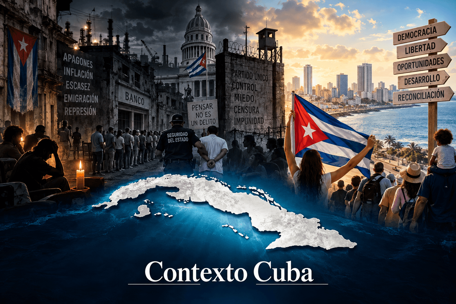Cuba: el país se derrumba, el poder se blinda