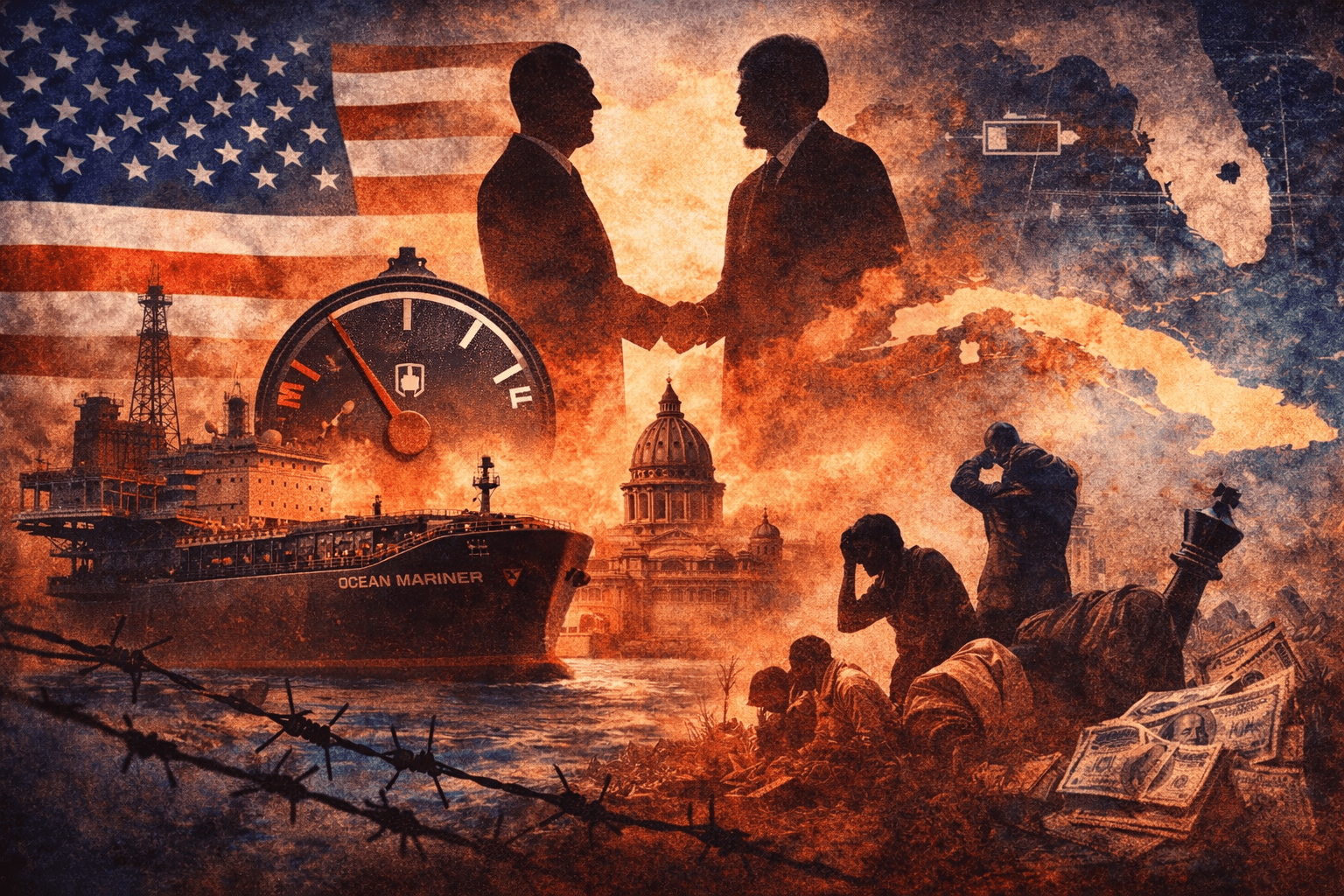 El plan de “asfixia energética” de Trump