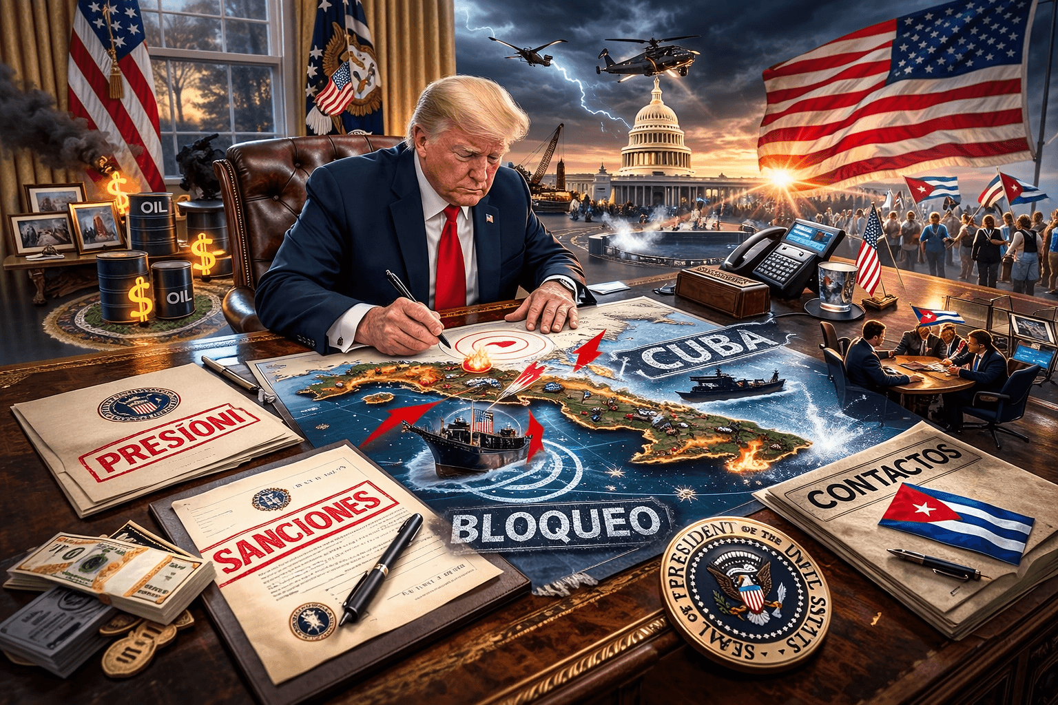 El plan de Trump para Cuba