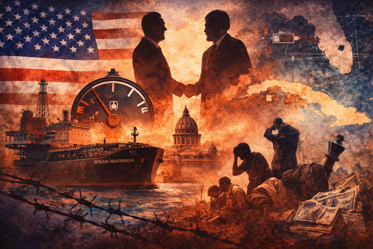 El plan de “asfixia energética” de Trump