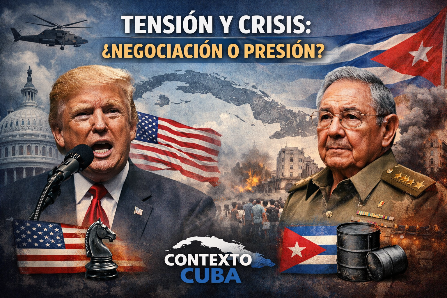 Trump endurece el tono sobre Cuba, pero la supuesta negociación sigue sin prueba pública