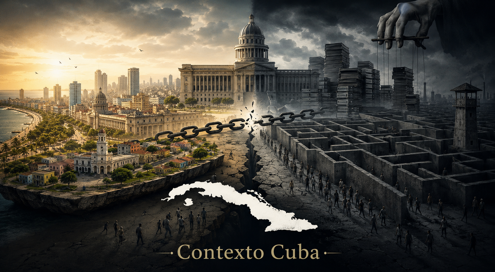 Cuba: el mapa que creció mientras el país se encogía